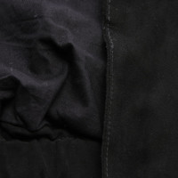 Maje Jacke/Mantel aus Leder in Schwarz
