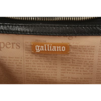 John Galliano Handbag Leather