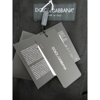Dolce & Gabbana Jas/Mantel Katoen in Zwart