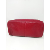 Malo Handtasche aus Leder in Rot