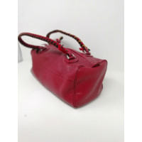 Malo Handtasche aus Leder in Rot