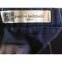 Pierre Balmain Jupe en Coton en Bleu