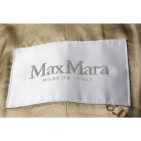 Max Mara Giacca/Cappotto in Lana in Marrone