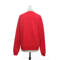 Msgm Top Cotton in Red