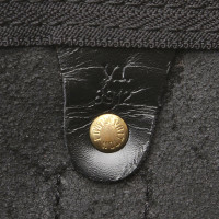 Louis Vuitton Keepall 55 Leer in Zwart