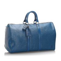 Louis Vuitton Keepall 45 Leather in Blue