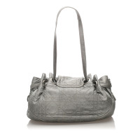 Christian Dior Shoulder bag Leather in Grey