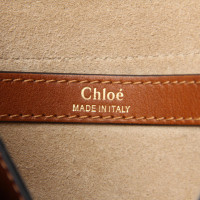 Chloé Hudson Bag aus Leder in Braun