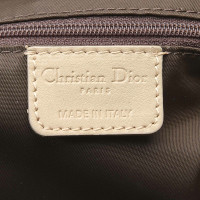 Christian Dior Handbag Canvas in Beige