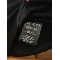 Balmain Oberteil aus Baumwolle in Schwarz