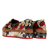 Dolce & Gabbana Wedges Cotton in Red