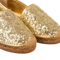 Dolce & Gabbana Slippers/Ballerinas in Gold