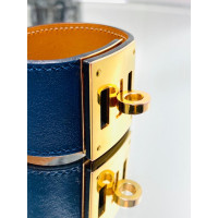 Hermès Armband Leer in Blauw
