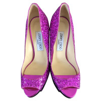 Jimmy Choo Pumps/Peeptoes in Rosa / Pink