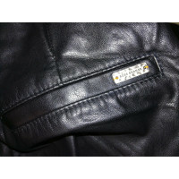 Hugo Boss Trousers Leather in Black