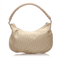 Christian Dior Shoulder bag Canvas in Beige