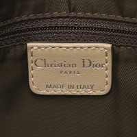 Christian Dior Shoulder bag Canvas in Beige