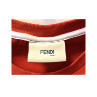 Fendi Top Cotton in Red