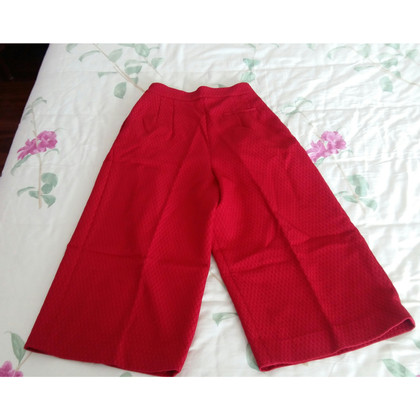 Maliparmi Paire de Pantalon en Rouge