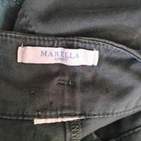 Marella Paire de Pantalon en Coton en Vert