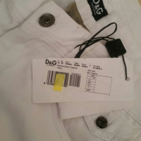 D&G Jeans aus Baumwolle in Weiß