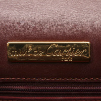 Cartier Borsa a tracolla in Pelle in Rosso