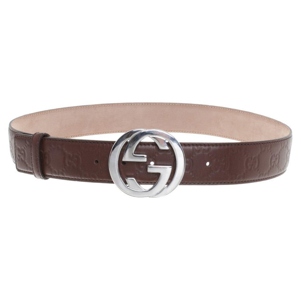 Gucci Belt in dark brown - Buy Second hand Gucci Belt in dark brown for €239.00