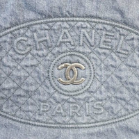 Chanel Tote bag Denim in Grijs