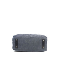Chanel Tote Bag aus Jeansstoff in Grau