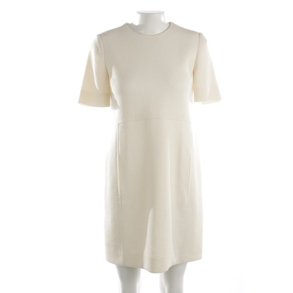Victoria Beckham Kleid aus Wolle in Creme