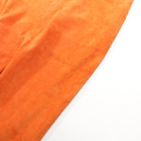 Jitrois Skirt Leather in Orange