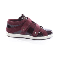 Jimmy Choo Trainers Leather in Bordeaux