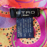 Etro Tissu en laine / soie