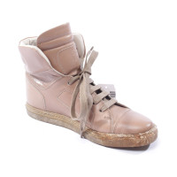 Brunello Cucinelli Sneakers aus Leder in Rosa / Pink