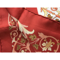 Loewe Schal/Tuch aus Seide in Rot