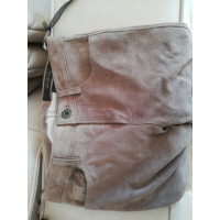 Oakwood Trousers Leather in Taupe