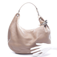 Jimmy Choo Shoulder bag Leather in Taupe