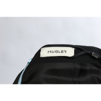 Mugler Suit Viscose in Black