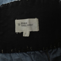 Isabel Marant Etoile Jeans-Rock in Hellblau