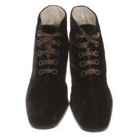 Giorgio Armani Ankle boots in dark brown