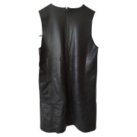 Balenciaga Balenciaga Dress Black Leather T.42