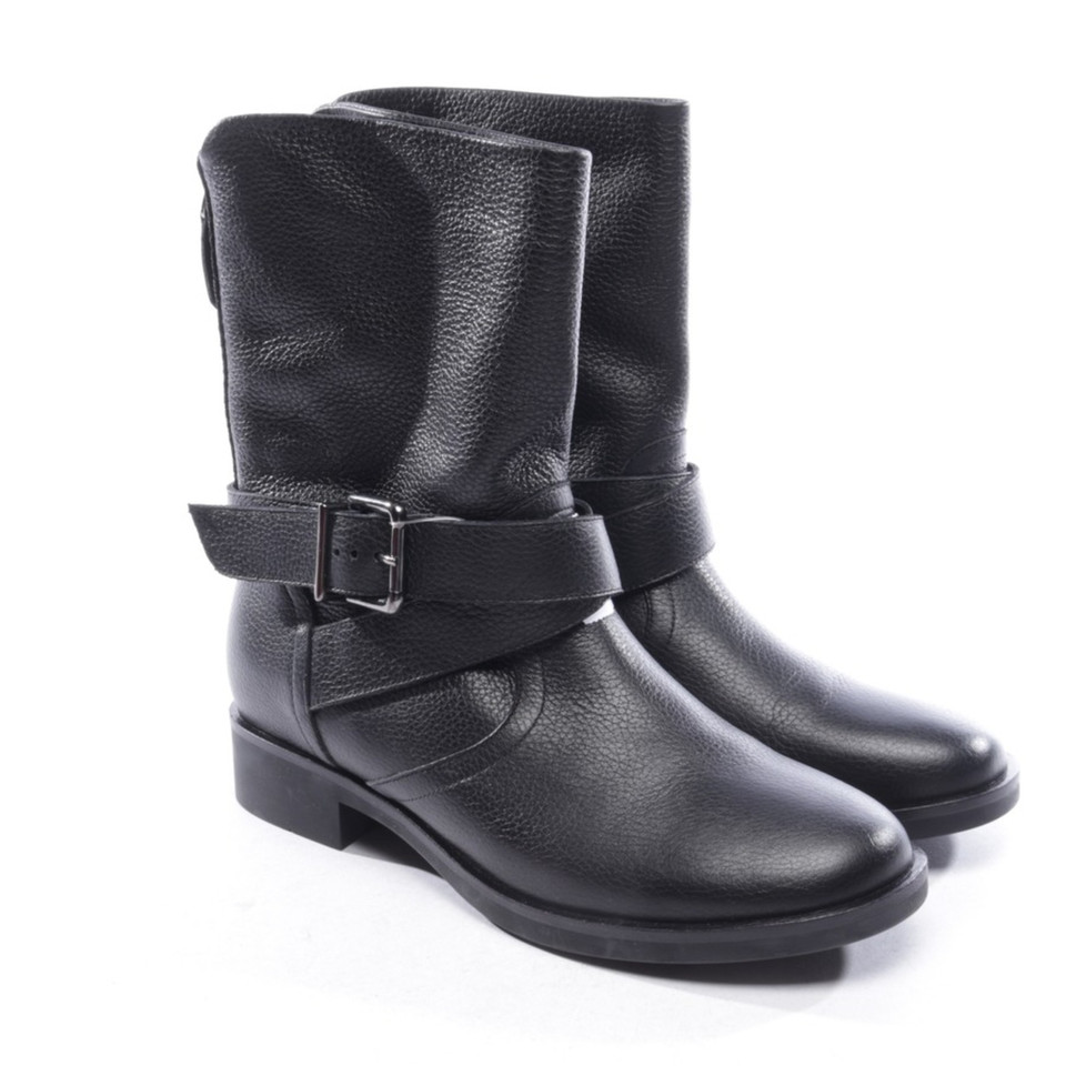 Bally Bottines en Cuir en Noir