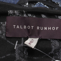 Talbot Runhof Jacke/Mantel in Blau