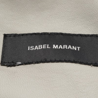 Isabel Marant Jacke/Mantel aus Leder in Beige