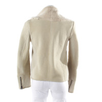 Isabel Marant Giacca/Cappotto in Pelle in Beige