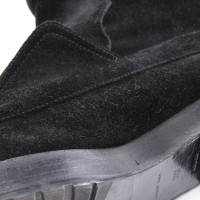 Balenciaga Stiefel aus Leder in Schwarz