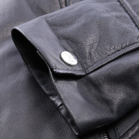 Arma Jacke/Mantel aus Leder in Blau