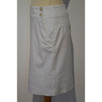 Hugo Boss Skirt Cotton in White