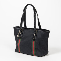 Gucci Shoulder bag Canvas in Black