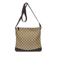 Gucci Shoulder bag Canvas in Beige